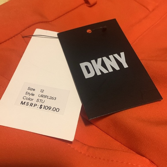 🎃 DKNY Cargo Wide Leg Full Length Trousers - Picture 11 of 13